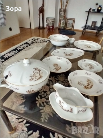 Порцеланов Сервиз за Хранене от 25 части - BOHEMIA порцелан
