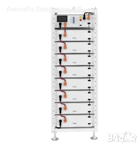 Високоволтовa соларна батерия Deye BOS-G-Pack5.1(PRO), LiFePO₄ 5.12 kWh,10 години гаранция, снимка 3 - Друга електроника - 53997203