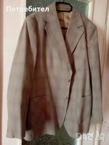  Мъжки костюм - сако и панталон   , снимка 2 - Костюми - 52519825