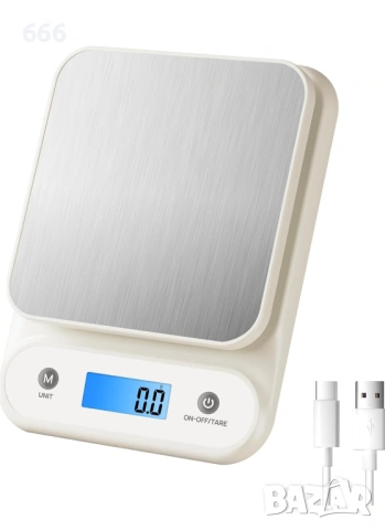 Цифрова кухненска везна , акумулаторна батерия 