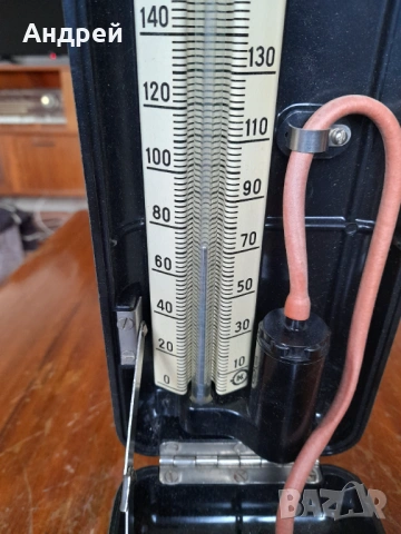 Стар апарат за кръвно налягане, снимка 5 - Антикварни и старинни предмети - 53889838