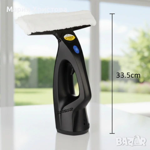 Прахосмукачка за прозорци OSSTOOLS 3 в 1 – Безжично почистване без капки и мокри следи. , снимка 3 - Прахосмукачки - 53262085