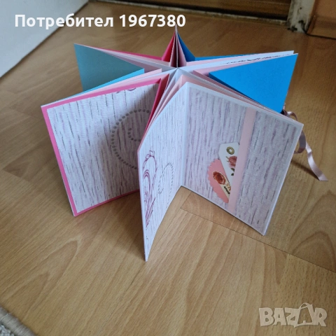 Албумче за снимки -звезда, ръчна изработка, снимка 11 - Други - 24173257