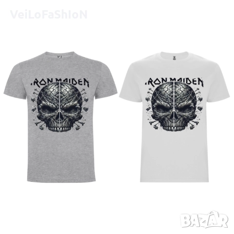 Нова мъжка тениска на музикалната група IRON MAIDEN