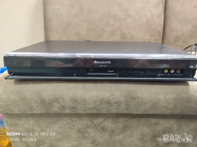 DVD RECORDER PANASONIC , снимка 2 - Плейъри, домашно кино, прожектори - 50044672