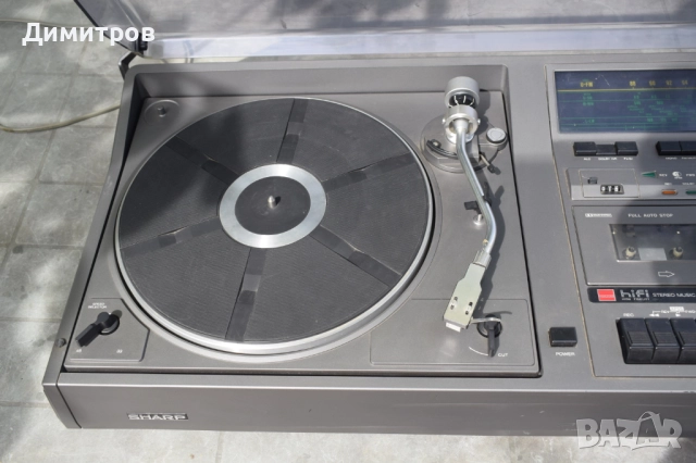 Sharp Stereo Music Center SG-450H, снимка 7 - Радиокасетофони, транзистори - 51726602