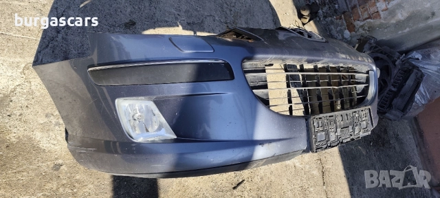 Предна броня с пръскалки Peugeot 407 - 280лв, снимка 3 - Части - 52009133