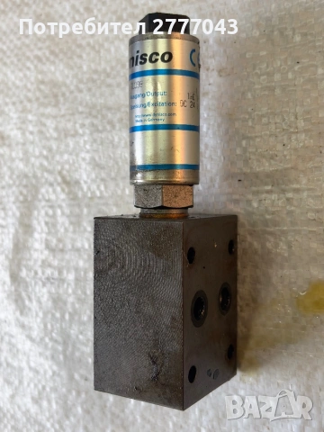 Датчик за налягане Dynisco IDA353-3.5C (0-350 BAR) – Трансдусер, снимка 2 - Резервни части за машини - 53625635