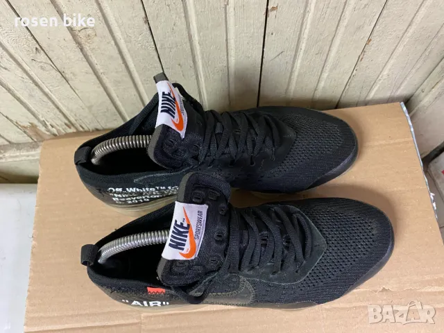 ''Nike Air VaporMax Off-White Black''оригинални маратонки 40 номер, снимка 9 - Маратонки - 47770293