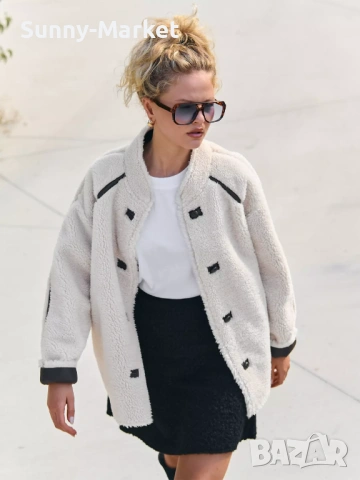 Дамско палто от изкуствен пух , дамско яке , снимка 3 - Якета - 53511894