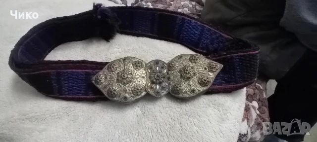 Сребърни пафти със позлата и филигран, снимка 11 - Антикварни и старинни предмети - 53725258