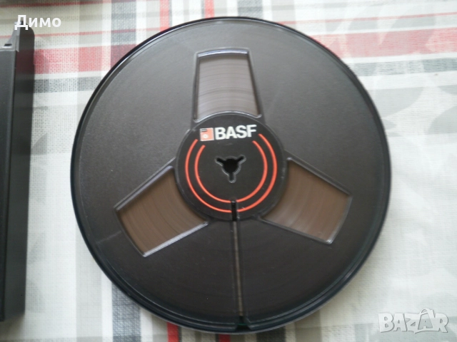 ролка магнетофонна 18см. BASF FERRO LP35- пълен комплект, снимка 3 - Други - 52957218