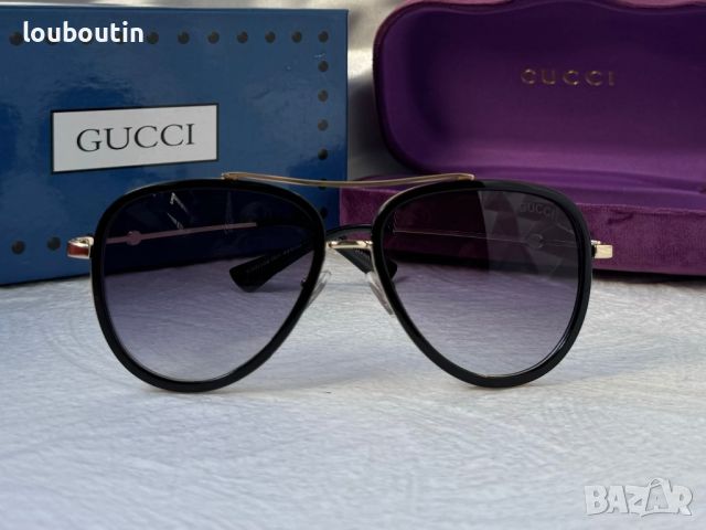-45 % Gucci разпродажба дамски слънчеви очила авиатор ликвидация, снимка 7 - Слънчеви и диоптрични очила - 45200258