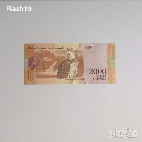 ⭐ Венецуела 2000 боливара 2016 г. AU ⭐, снимка 2 - Нумизматика и бонистика - 53729769