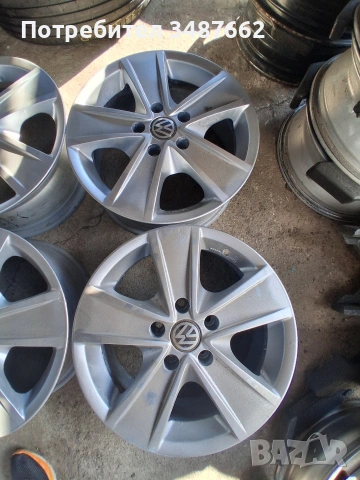 16цола за VW Audi 5×112 ц.57.1мм 7J ×16 ет44 , снимка 2 - Гуми и джанти - 54238653