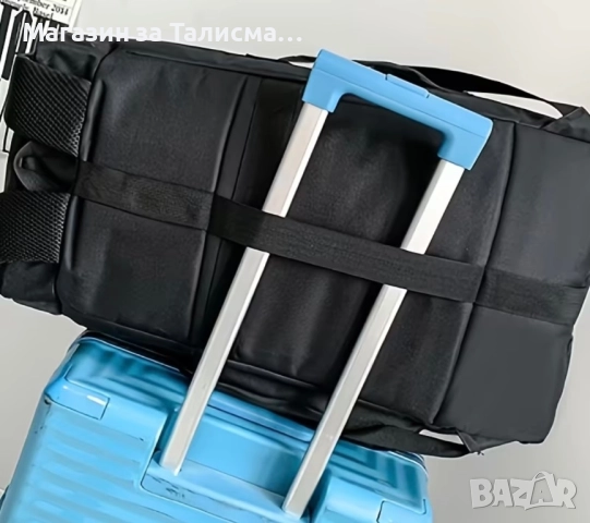 Голяма спортно-пътна раница тип сак – 36 литра , бяла, подходяща за пътуване и самолет, снимка 7 - Раници - 52820869