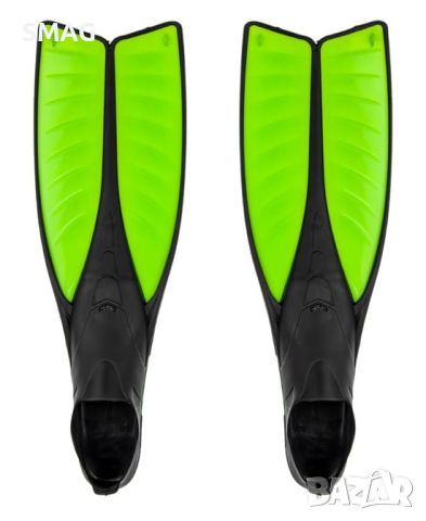 Черни зелени плавници с дълга перка, снимка 1 - Водни спортове - 46275056