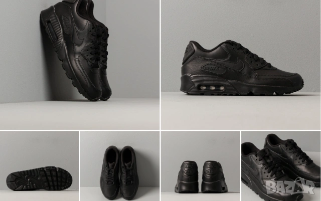 Nike Air Max 90 Leather номер 39,5- 40 . оригинални кожени маратонки , снимка 2 - Маратонки - 53699214