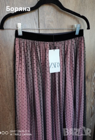 ZARA нова с етикет тюлена пола, снимка 6 - Поли - 51285650
