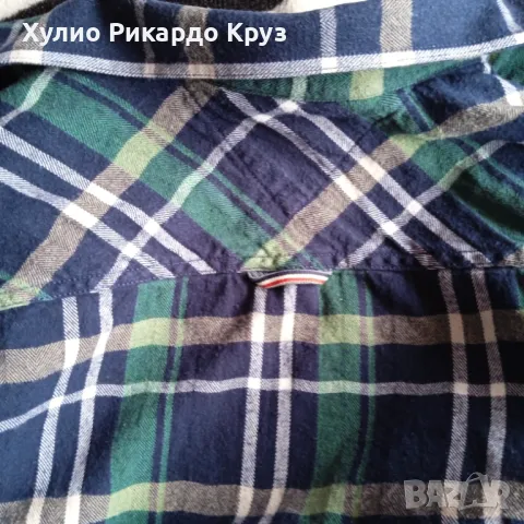 TOMMY HILFIGER L оригинална риза Томи Хилфигър shirt, снимка 7 - Ризи - 48360599