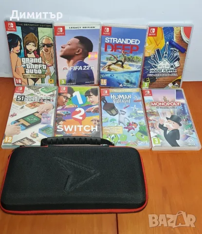 Nintendo switch конзола с 8 игри , снимка 2 - Nintendo конзоли - 46882126