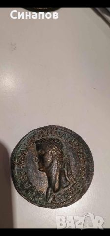 Монета на Калигула Реплика , снимка 2 - Нумизматика и бонистика - 45256427