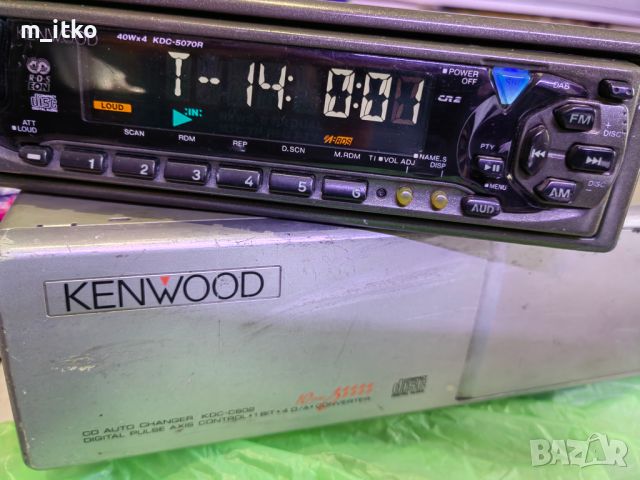 Kenwood KDC-5070R ///CD чейнджър Kenwood KDC-C602, снимка 2 - Радиокасетофони, транзистори - 46375289