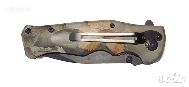 Дизайнерски нож сгъваем BOKER PLUS 96/210, с горски мотиви, снимка 3 - Ножове - 45210994