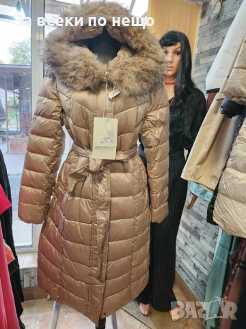 Дамско Дълго Зимно Яке - Налични Различни Цветове Код I_53, снимка 7 - Якета - 52104114