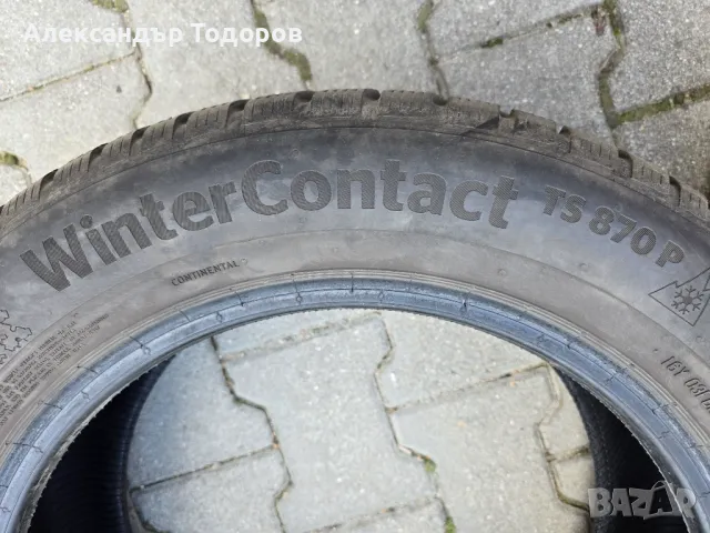 Зимни гуми ContinentalWinterContact TS870 P 235/55/R17 XL 103V DOT2222, снимка 2 - Гуми и джанти - 47854568