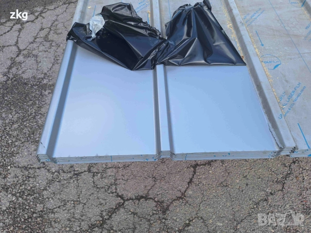 Преоценена ЛТ ламарина TR20x280-1120 Ral9006 с дължина 2.5м, снимка 10 - Строителни материали - 53291735