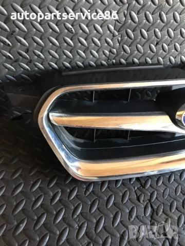 Предна решетка за броня, черна с хром, за Subaru Legacy Estate (2008) 91121AG150, снимка 3 - Части - 54217754