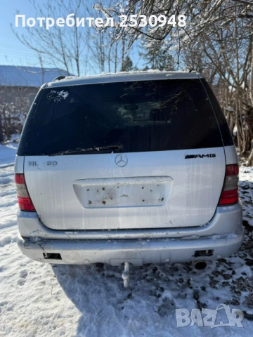 Mercedes ML320 W163 на части, снимка 4 - Автомобили и джипове - 53081218
