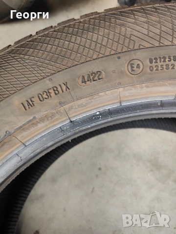 2бр.зимни гуми 235/55/19 Continental, снимка 4 - Гуми и джанти - 53931115