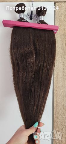 Естествена коса , снимка 1 - Аксесоари за коса - 46387293