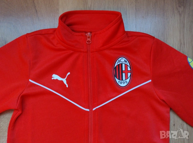 AC Milan / Puma - детско футболно горнище анцуг на Милан