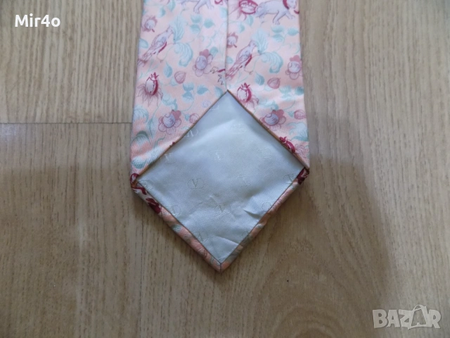 вратовръзка valentino garavani made in italy папионка мъжка оригинална копринена, снимка 6 - Други - 54001556