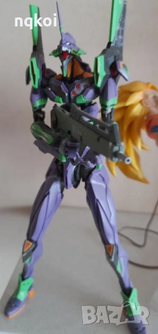Bandai RG EVA-01 Unit-01 модел кит, сглобен + защитен слой, снимка 3 - Колекции - 54246906