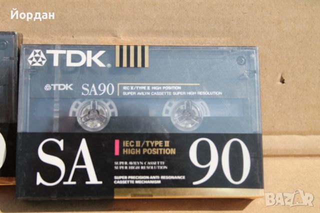 Касетка ''TDK SA 90'' , снимка 3 - Колекции - 45404753