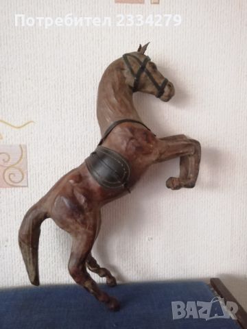 Слон кожена статуетка,, Paper Mache" и кожен кон. , снимка 11 - Статуетки - 44026718