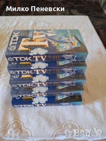 TDK -240 VHS CASSETTE MADE IN JAPAN , снимка 2 - Други жанрове - 46643041