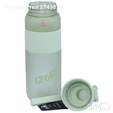 Спортна бутилка за вода- 900мл.,Заключващ механизъм, снимка 5 - Термоси - 45113887