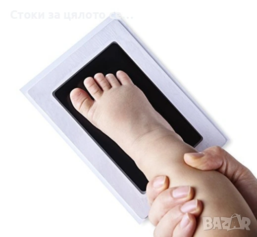 Комплект за правене на отпечатъци на бебешки крачета или ръчички, снимка 2 - Други - 53656676