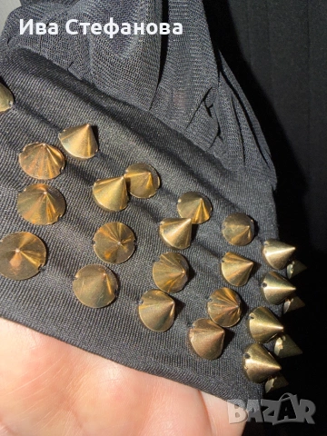 Нов черен елегантен дълъг парти еластичен гащеризон , снимка 6 - Гащеризони - 50070867