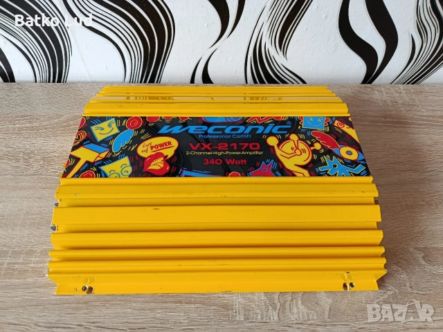 Усилвател Weconic VX-2170, снимка 7 - Ресийвъри, усилватели, смесителни пултове - 53391025