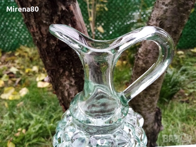 Винтидж декантер - грозд - от 60-те !, снимка 2 - Антикварни и старинни предмети - 52629582