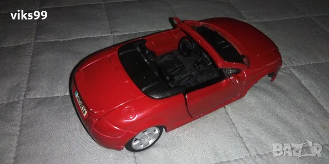 Audi TT Roadster - MAISTO Мащаб 1:24, снимка 6 - Колекции - 48141712