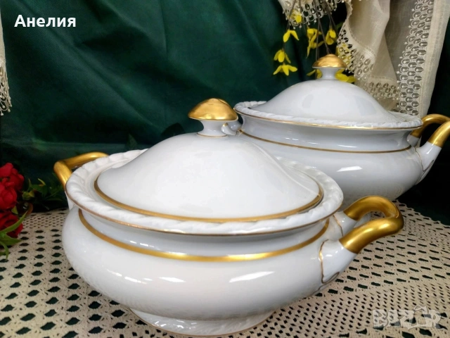 PMR Bavaria Jaeger & Co Разкош от 1934г, снимка 13 - Чинии - 53040123