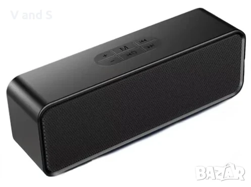 Преносима Bluetooth колонка ,акумулаторни високоговорители, черни,с фм радио стерео и субуфер, снимка 7 - Тонколони - 51054983