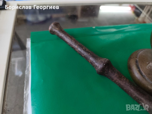 Месингово хаванче 1934 г, снимка 3 - Антикварни и старинни предмети - 52386589